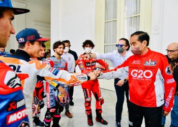 Presiden Jokowi Melepas Parade MotoGp