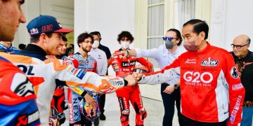 Presiden Jokowi Melepas Parade MotoGp