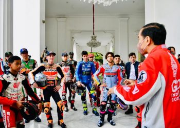 Presiden Jokowi Melepas Parade MotoGp