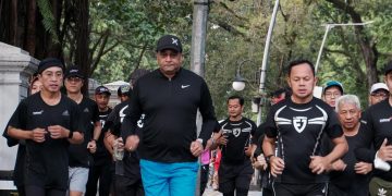 Manajemen Indosat Ooredoo Hutchison (IOH) Olahraga Bersama Walikota Bogor