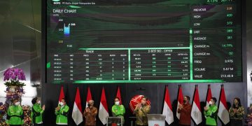 GoTo Resmi Menjadi Perusahaan Tercatat di Bursa Efek Indonesia