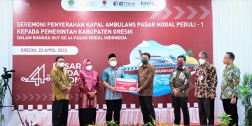 Ambulans Laut Ke-5 dari Pasar Modal Indonesia Siap Berlayar