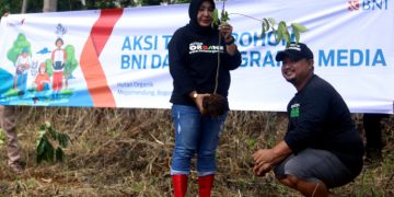 kerjasama BNI dengan Hutan Organik
