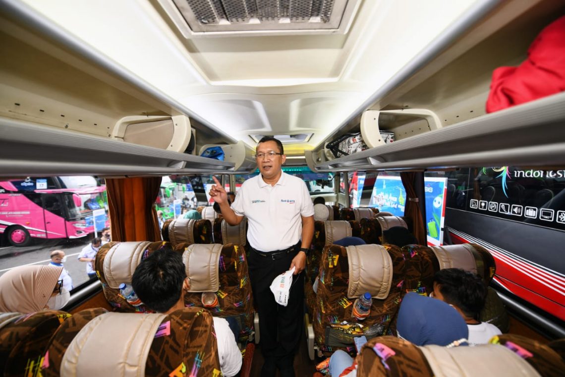BTN Berangkatkan 600 Pemudik