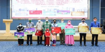 Bank DKI Berikan Bantuan Sosial