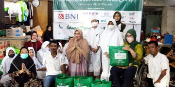 Difabel Berbagi Santunan Bersama Anak Yatim