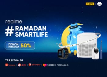 Ciptakan #RamadanSmartLife, Jajaran Produk AIoT Berkualitas realme Diskon Hingga 50%