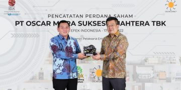 PT Oscar Mitra Sukses Sejahtera Tbk Resmi Melantai di Bursa Efek Indonesia
