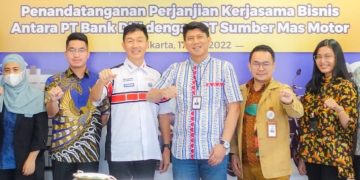 Dorong Pemasaran KMG, Bank DKI Gandeng Sumber Mas Motor