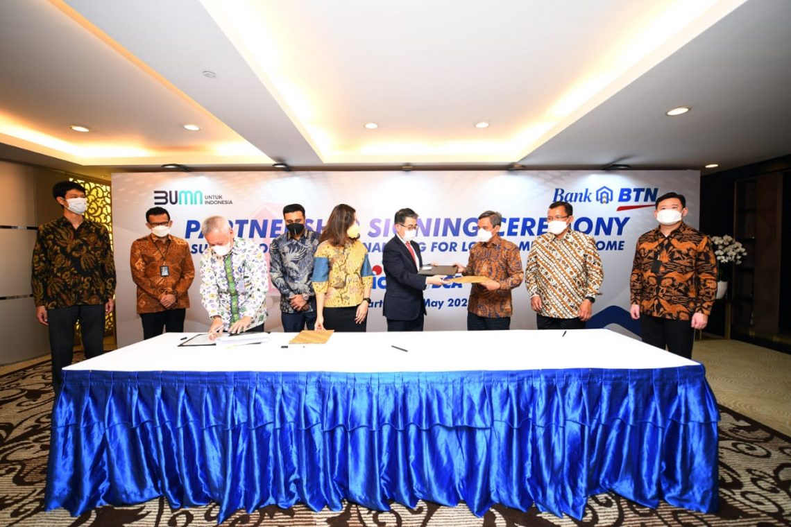 Dana SSegar JICA, Citi Bank dan BCA Mengalir ke BTN