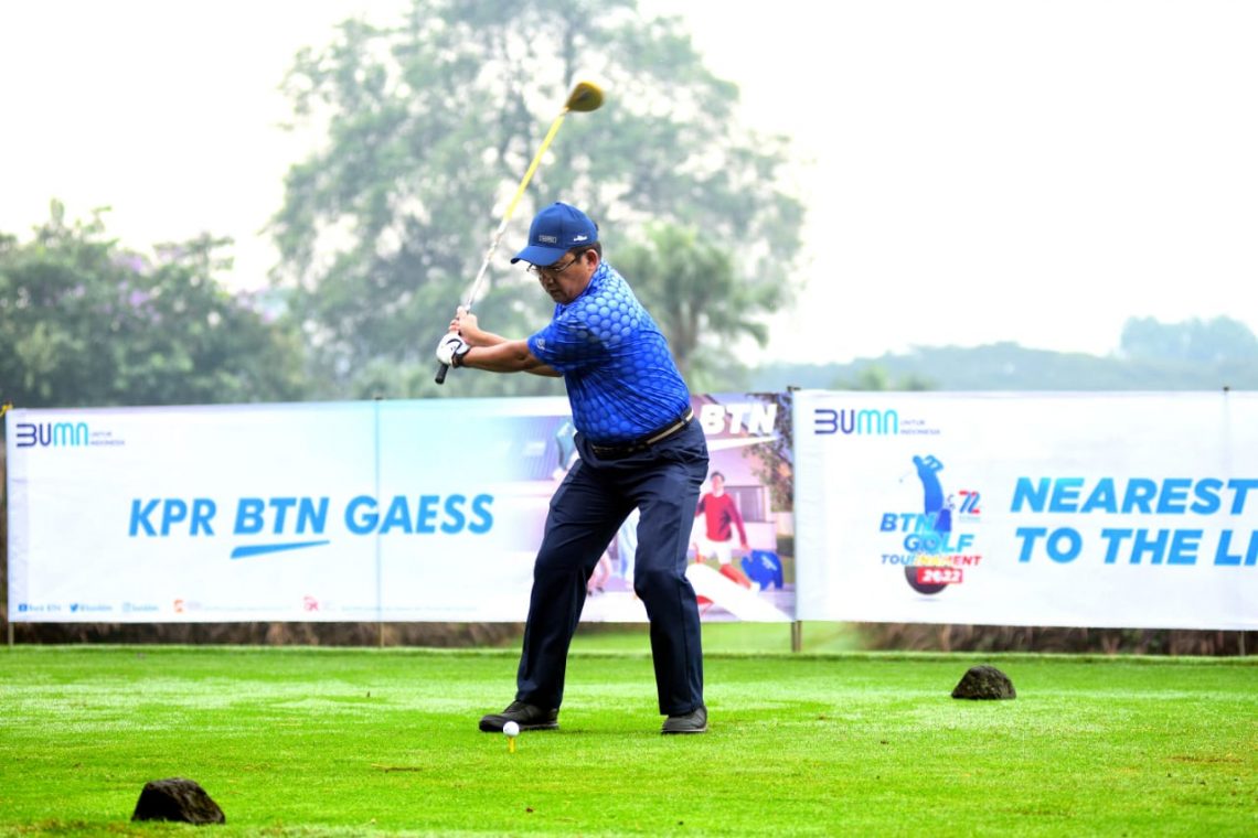 BTN Golf Tournament 2022 Sumbang 7.200 Pohon