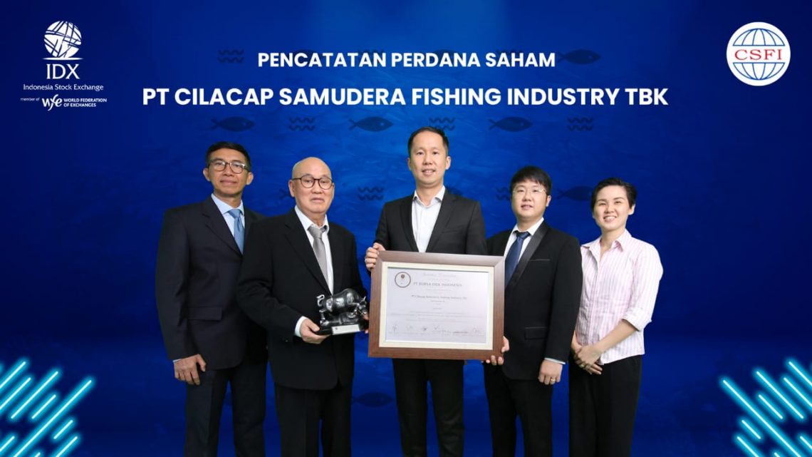 PT Cilacap Samudera Fishing Industry (ASHA) resmi GO Public di Bursa Efek Indonesia