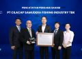 PT Cilacap Samudera Fishing Industry (ASHA) resmi GO Public di Bursa Efek Indonesia