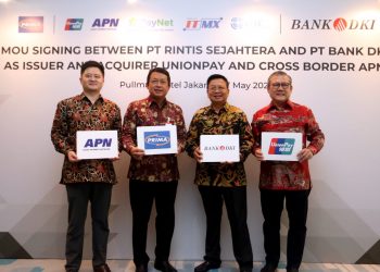 Kerjasama Bank DKI dengan PT Rintis Sejahtera untuk Perluas Jaringan Transaksi