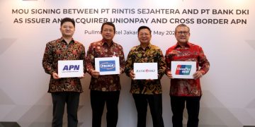 Kerjasama Bank DKI dengan PT Rintis Sejahtera untuk Perluas Jaringan Transaksi