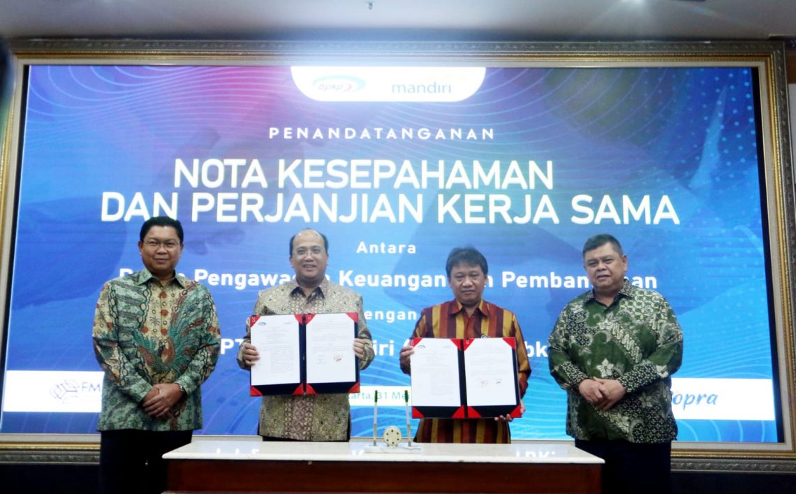 Bank Mandiri Bersinergi dengan BPKP Perkuat Pengelolaan Keuangan Daerah