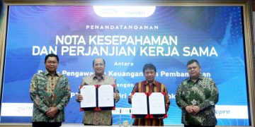 Bank Mandiri Bersinergi dengan BPKP Perkuat Pengelolaan Keuangan Daerah