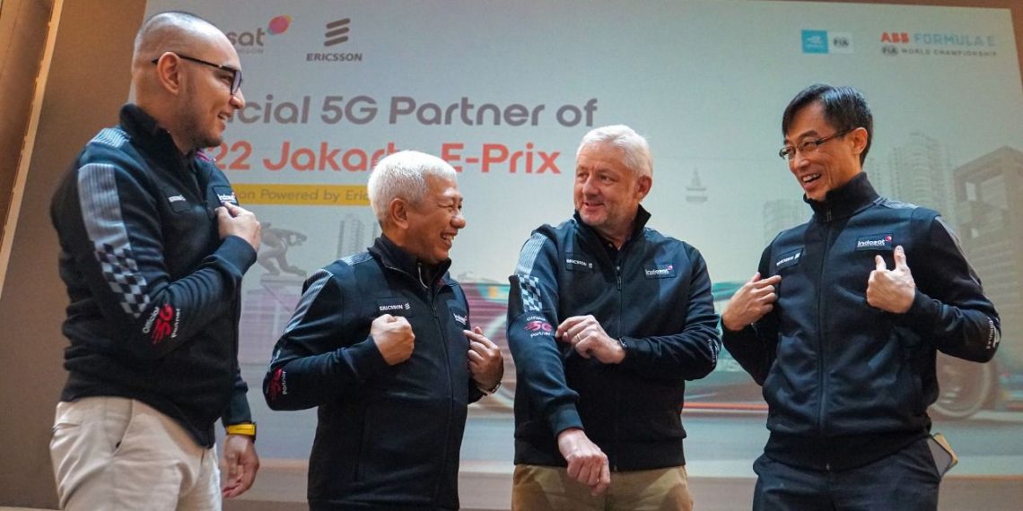 Indosat Ooredoo Hutchison Menjadi Official 5G Partner di Ajang Jakarta E-Prix 2022 Powered by Ericsson