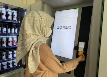 Cashlez Fasilitasi Transaksi Automated Sales Center Herbalife Nutrition