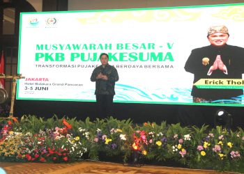 Eric Tohir Diteriaki “Presiden” di Acara PKB