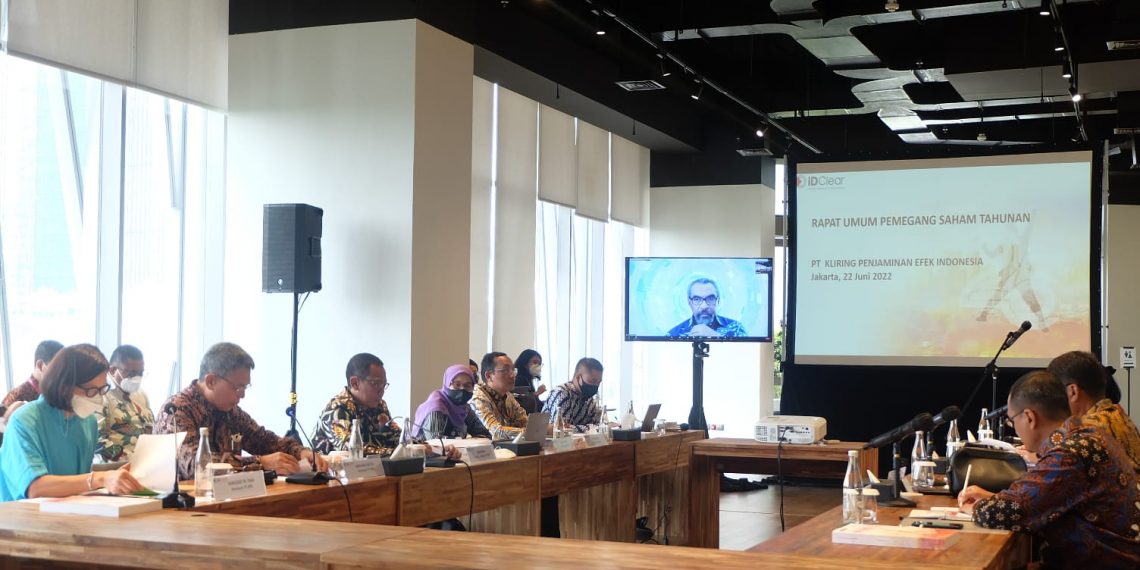 RUPS TAHUNAN PT KLIRING PENJAMINAN EFEK INDONESIA TAHUN 2022