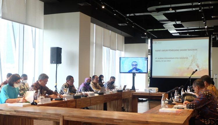 RUPS TAHUNAN PT KLIRING PENJAMINAN EFEK INDONESIA TAHUN 2022