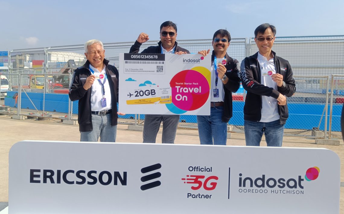 IOH Hadirkan Pengalaman 5G Experience di Ajang Jakarta E-Prix 2022