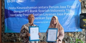 Sinergi dengan Perum Jasa Tirta II, BSI Dorong Layanan Perbankan Syariah