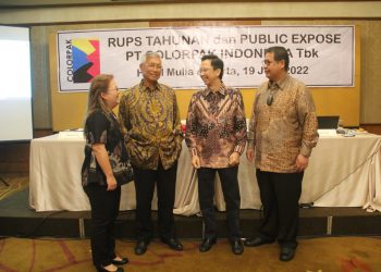 RUPST Colorpak Indonesia Berikan 50% Laba Bersih Untuk Dividen