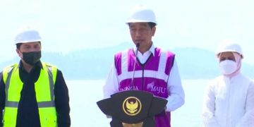 Jokowi Resmikan Terminal Kijing di Pelabuhan Pontianak Kalbar Senilai Rp2,9 Triliun