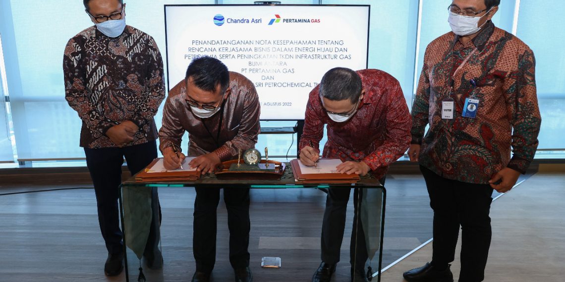 Pertagas-Chandra Asri Jalin Kerja Sama Kembangkan Pemanfaatan Gas