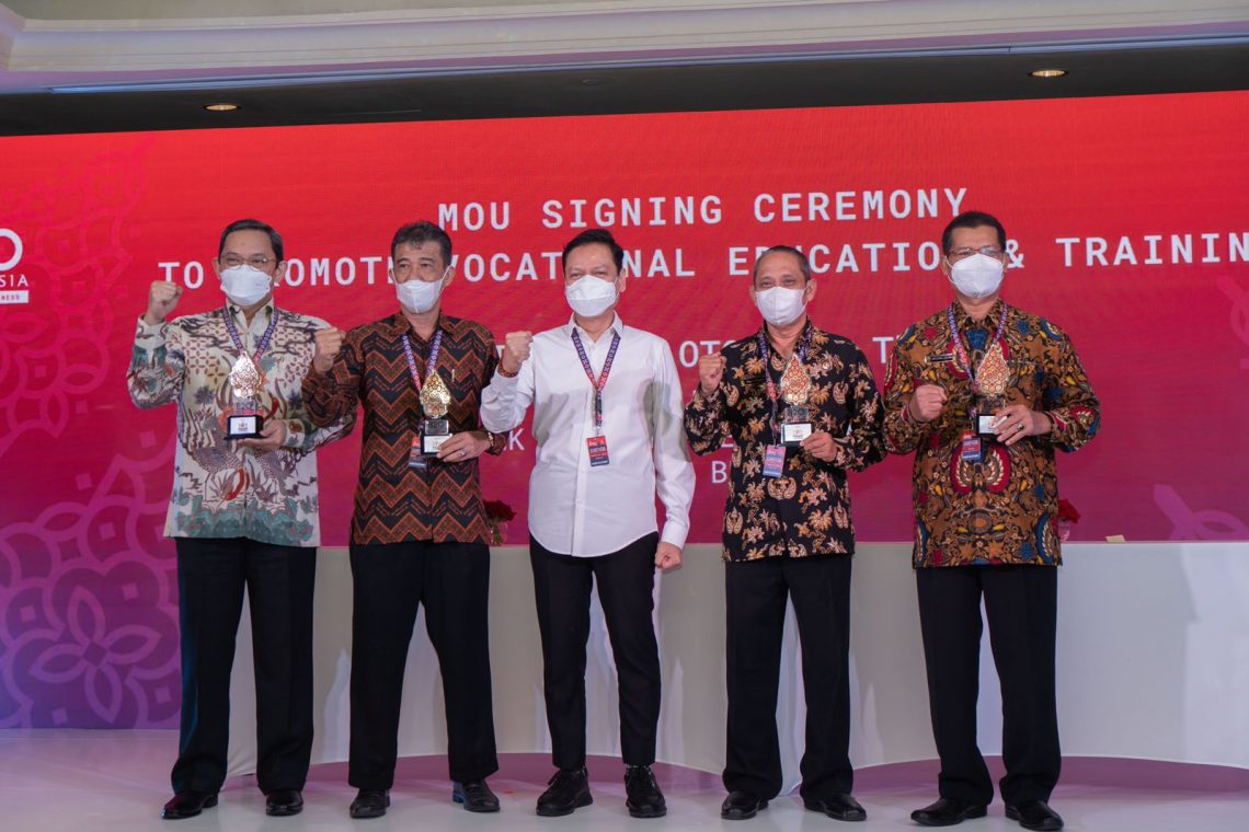 B20 Indonesia Gandeng Enam PerusahaanTeken MoU dengan Institusi Pendidikan Vokasi