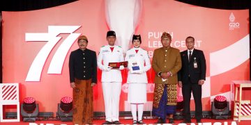 Dorong Semangat Nasionalisme, Bank Mandiri Kembali Apresiasi kepada Tim Paskibraka di HUT RI-77