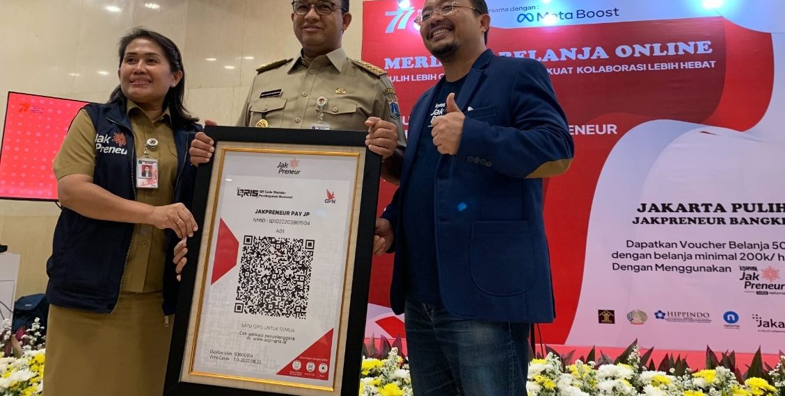 Pemerintah Propinsi DKI Jakarta Luncurkan ” QRIS Jakpreneur” Berkolaborasi Bareng Netzme Dukung Pengembangan Kewirausahaan dan Digitalisasi UMKM
