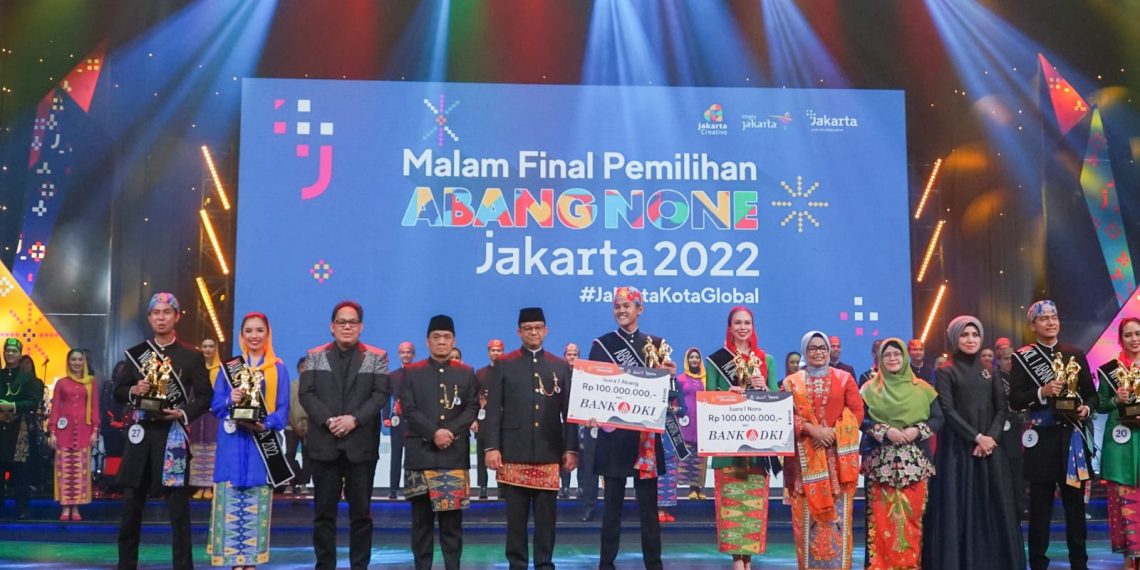Bank DKI Ramaikan gelaran Malam Final Pemilihan Abang None Jakarta 2022