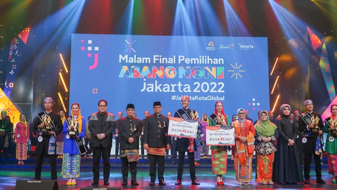 Bank DKI Ramaikan gelaran Malam Final Pemilihan Abang None Jakarta 2022