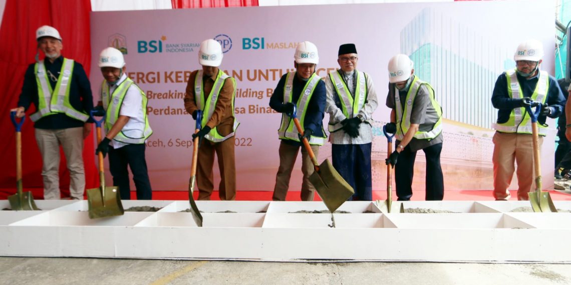 Berkonsep Green Building, BSI Bangun Gedung Landmark Aceh