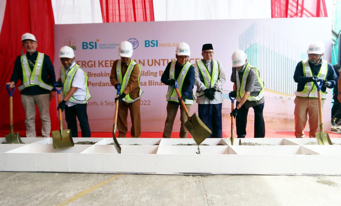 Berkonsep Green Building, BSI Bangun Gedung Landmark Aceh