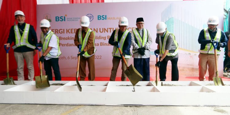 Berkonsep Green Building, BSI Bangun Gedung Landmark Aceh