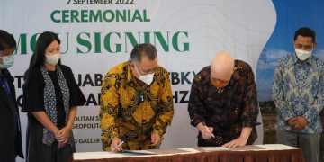 Kerjasama dengan FCL Singapura, Anak Usaha Jababeka Mengembangkan Food Estate.