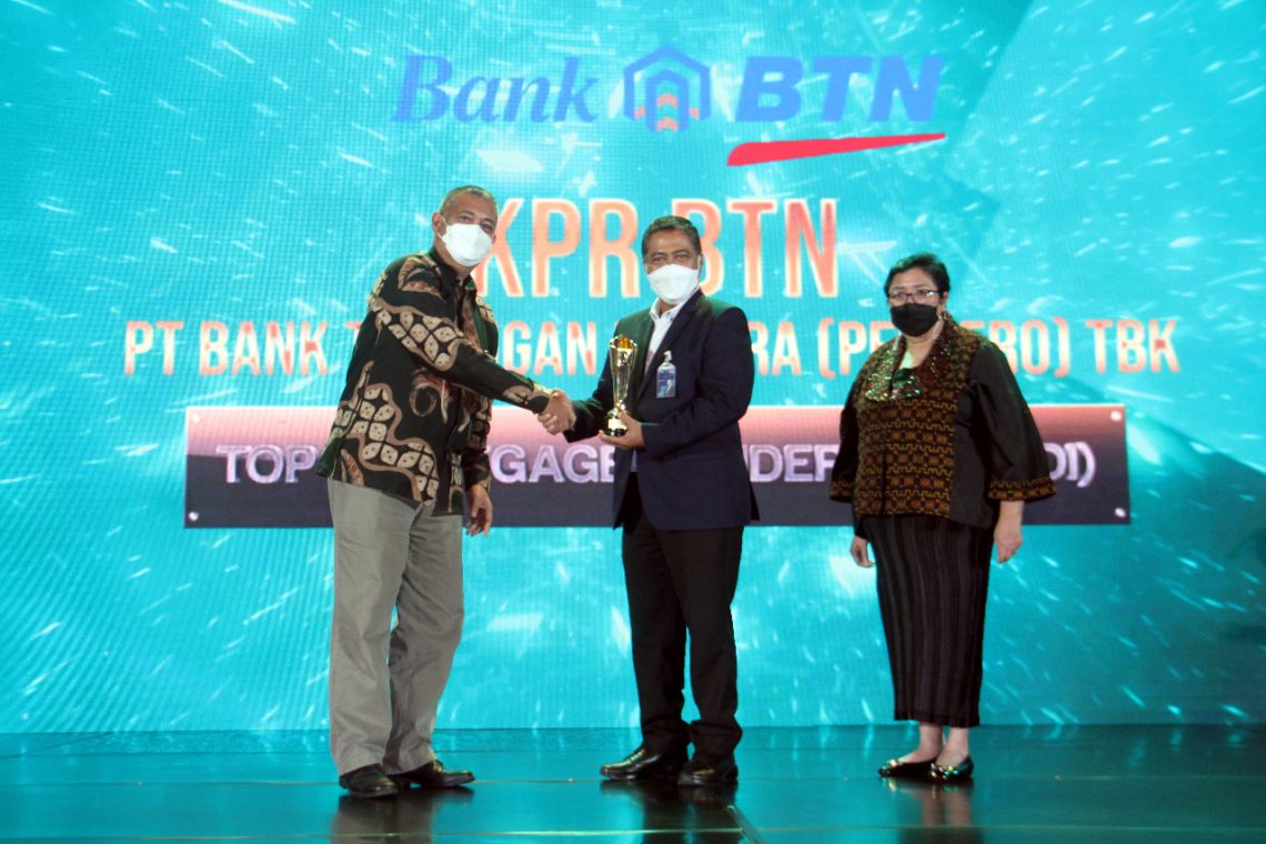 Direktur Consumer Bank BTN Dinobatkan Jadi Inspiring Leader