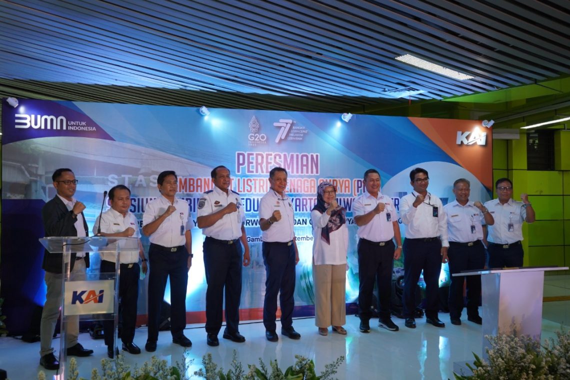 Pertamina NRE Siapkan PLTS di Stasiun Gambir