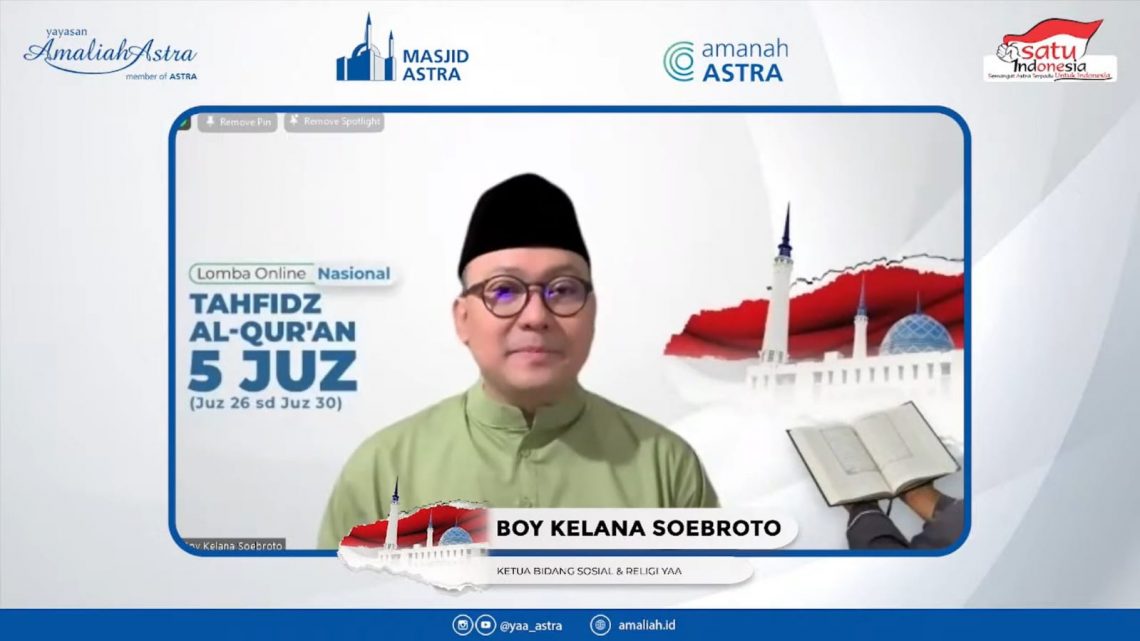 Astra Gelar Lomba Tahfidz Nasional