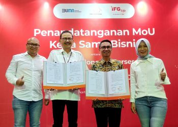 Kerjasama IFG life dengan Pos Indonesia