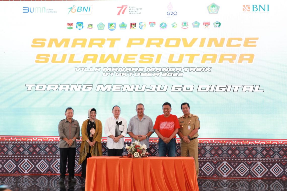BNI dan BSG Kolaborasi Sinergitas Perluas Ekosistem Smart Province di Sulawesi Utara