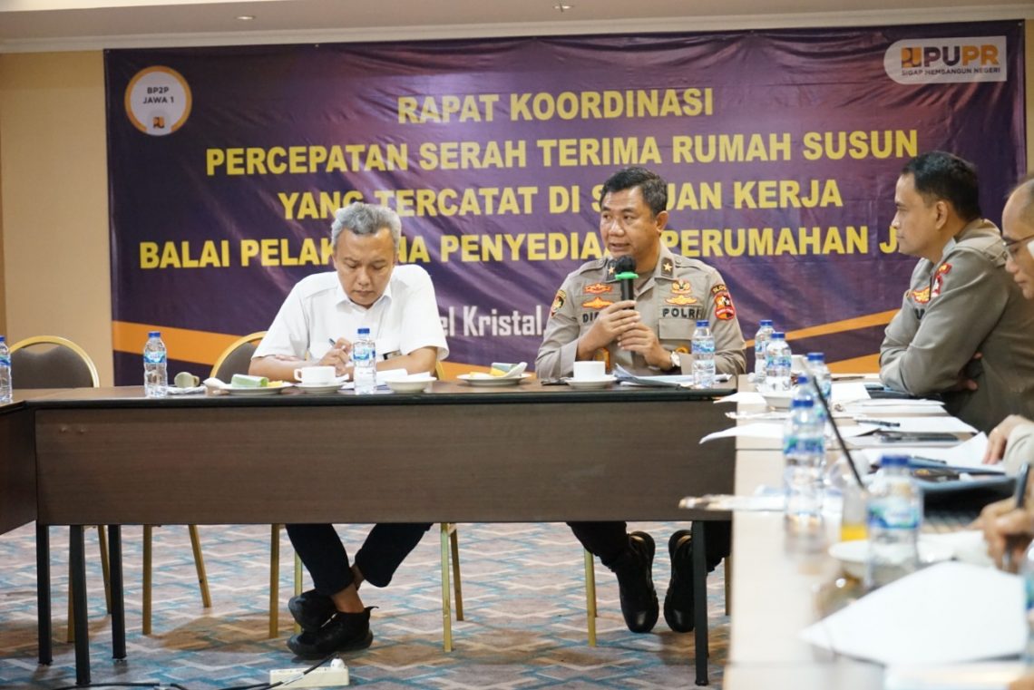 BP2P Jawa 1 Bahas Serah Terima dan Revitalisasi Rusun Polri
