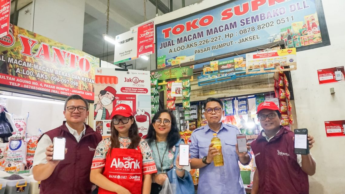 Bank DKI Transformasi Digitalisasi Pasar Rumput