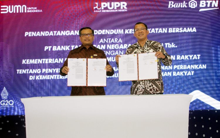 BTN dan Kementerian PUPR Kolaborasi Layanan Perbankan