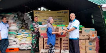 BTN Bangun Dapur Umum Untuk Korbang Cianjur