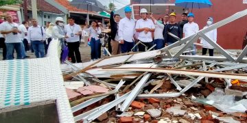 Direksi BBTN Terjun Langsung Bantu Korban Bencana Cianjur